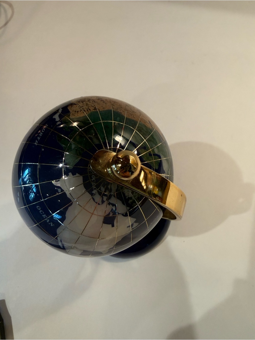Blue Lapis 6.5" Decorative Globe - Picture 3 of 5